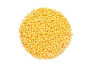 GUSTO دكتور. جوستو 2 مم خرز أصفر 250 جرام