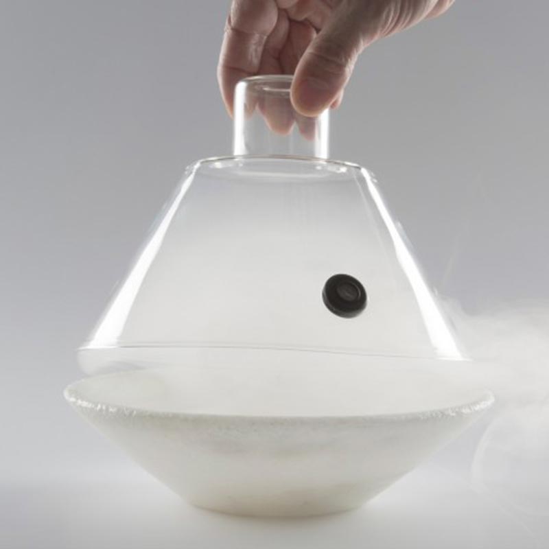 100% Chef 100% غطاء شيف علاء الدين طاجين زجاج بصمام، 18 سم، 6 قطع