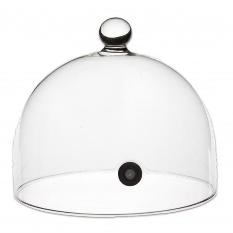 100% Chef برطمان زجاجي شيف علاء الدين 100% بغطاء بغطاء، 14 سم، 6 قطع