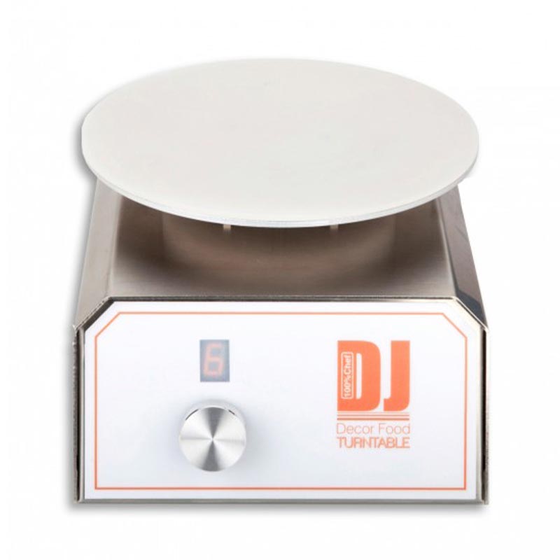 طاولة ديكور دوارة 100% Chef DJ، 19x21x15 سم