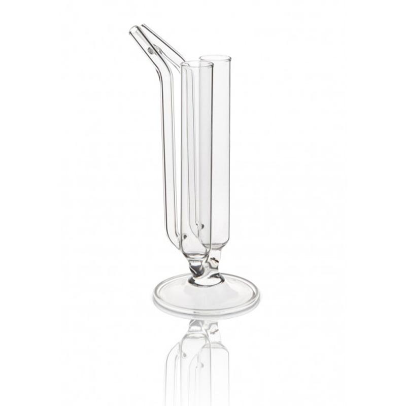 100% Chef أنبوبة زجاجية تجريبية دوبل شوت من 100% شيف، 30 مل، قطعتين