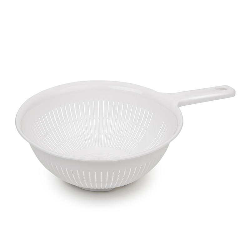 Bora Plastik مصفاة أرز بورا بيد بلاستيك، 20.3 سم، ابيض