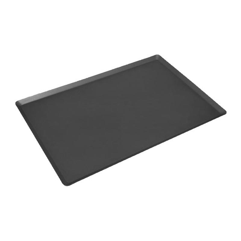 Almetal الميتال طاسة الومنيوم ايطالي قابلة للطي، 2 مم، 60×80 سم، اسود