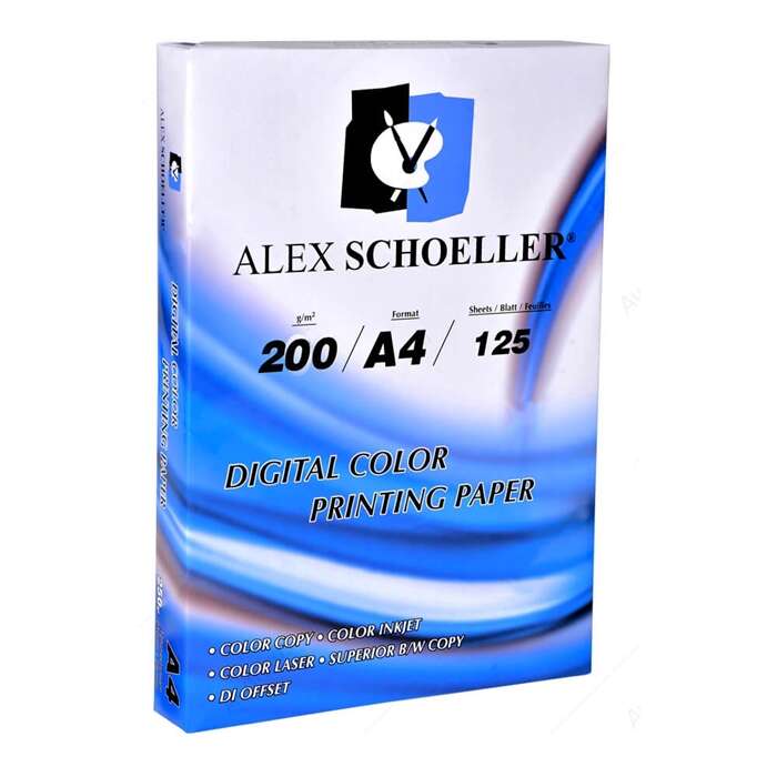 Alex Schoeller ورق تصوير اليكس شولر A4 200 جم 125 ورقة