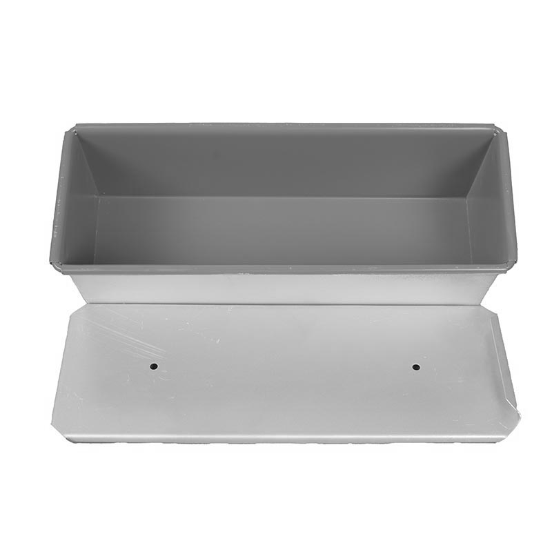 Almetal الميتال كلوب - صينية خبز توست الجاودار، 11x11x16 سم