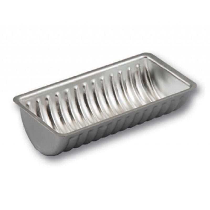 Almetal صينية خبز باجيت الميتال، 9×4×22 سم