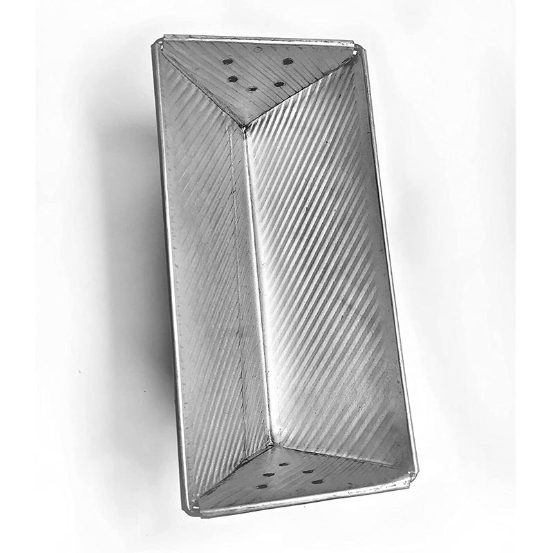 Almetal صينية خبز توست الميتال مثلثة، 17×12×22 سم