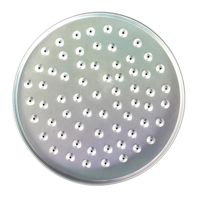 Almetal صينية بيتزا الومنيوم مخرمة، 40 سم