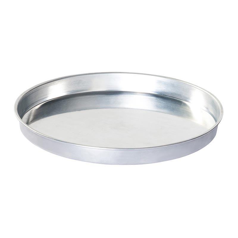Almetal صينية بقلاوة دائرية ألمنيوم، 22 سم
