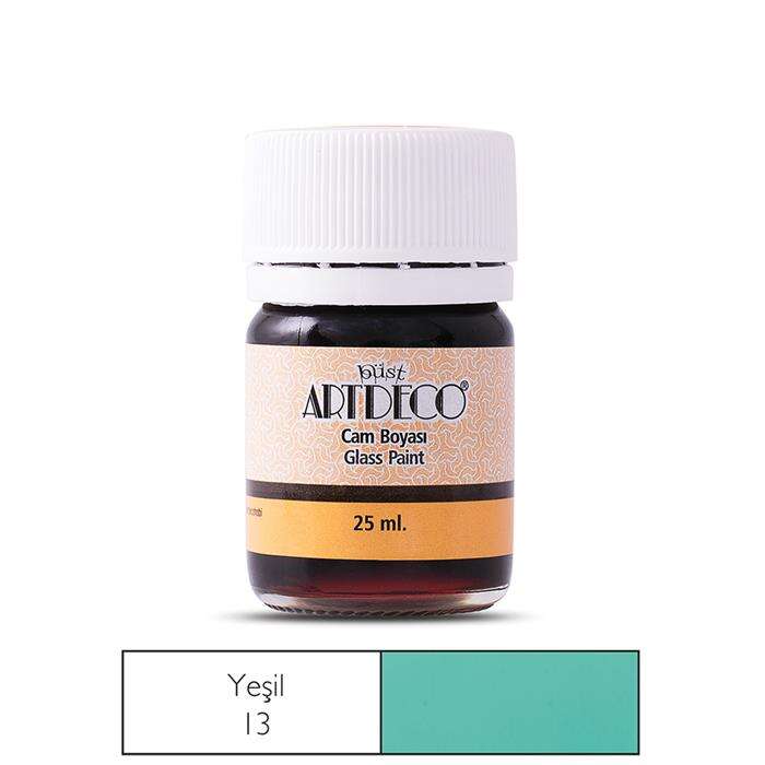 Artdeco طلاء زجاج ارتديكو 25 مل أخضر