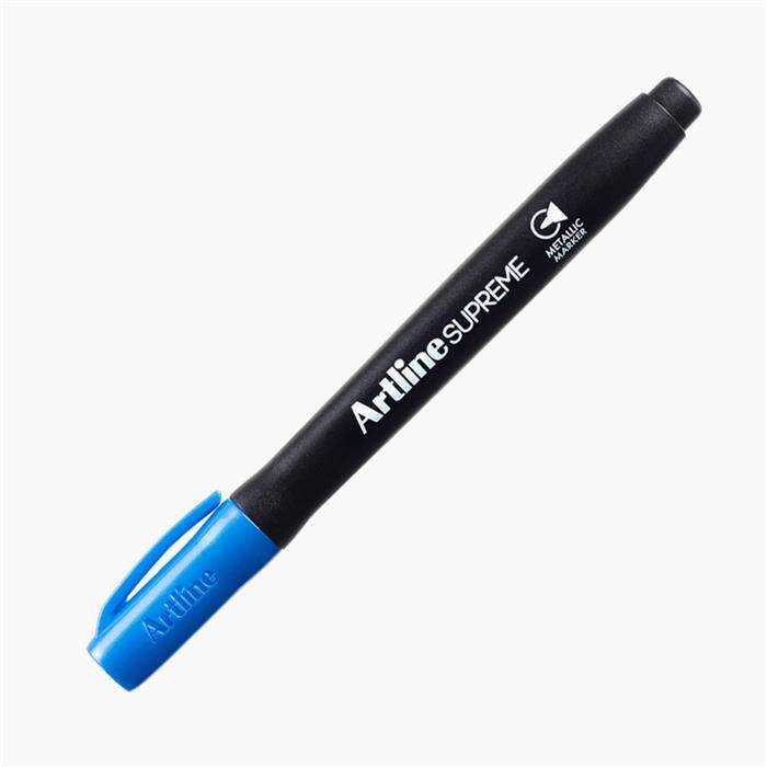 Artline قلم ماركر ارت لاين سوبريم ميتاليك دائم 1 ملم أزرق