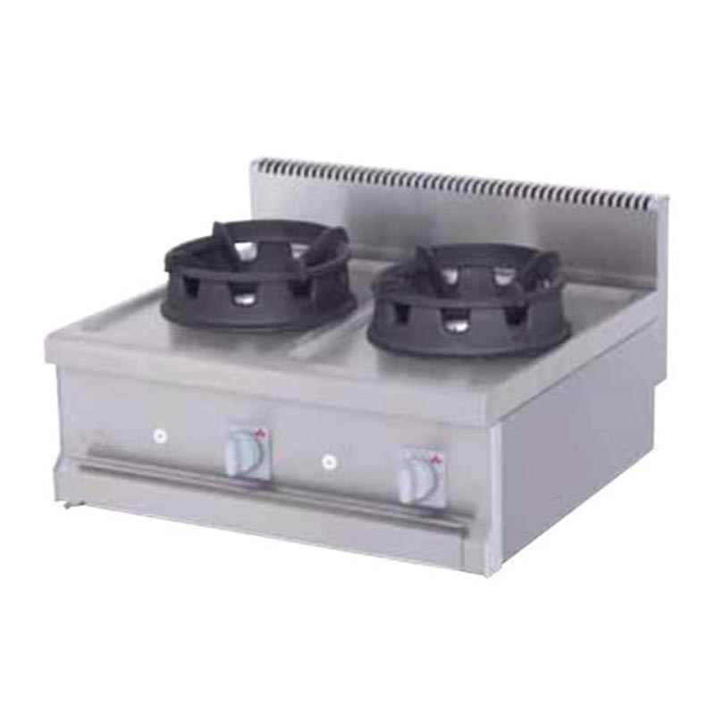 Atalay Awo-870 700 Series Set Top 2 شعلة ووك، غاز طبيعي
