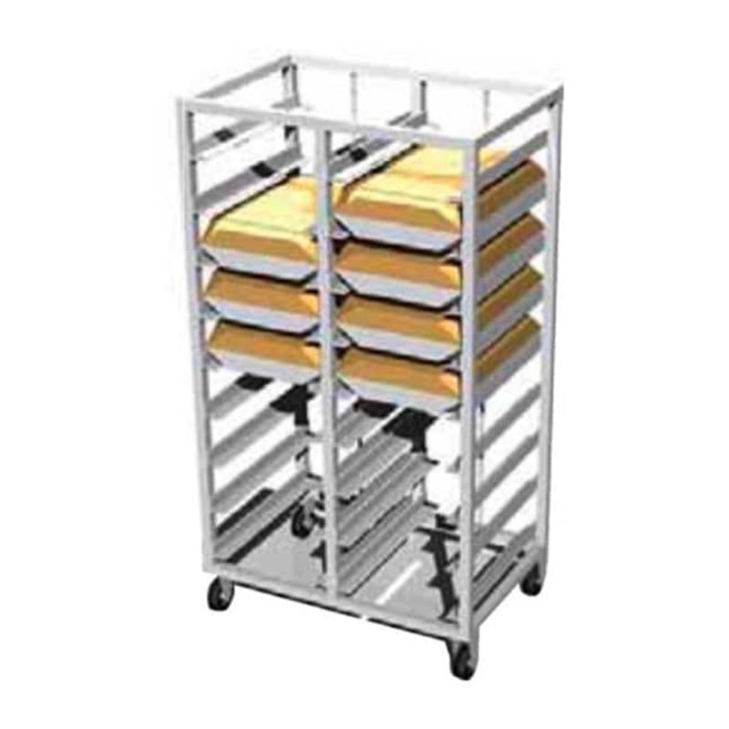 Atalay Atat-3753-18 عربة نقل صينية Termotray، 37x53 سم، سعة 18 صينية Termotray