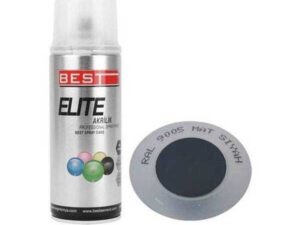 Best Elite Sprey Boya Mat Siyah 400 Ml