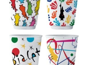Bialetti طقم شوت اسبريسو بياليتي ارتي، 4 قطع