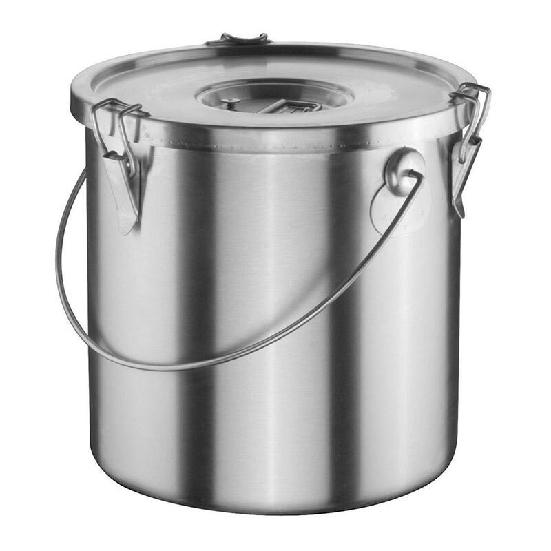 Bilge Inox حافظة طعام بيلج إينوكس بمقبض وغطاء معدني، 30x32 سم