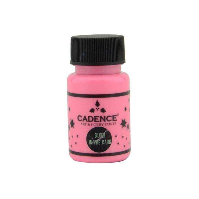 Cadence طلاء كادينس جلو إن ذا دارك بينك 50 مل 579 (طلاء نيون يتوهج في الظلام)
