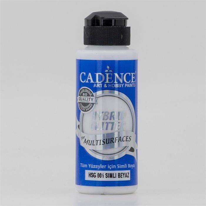 Cadence طلاء كادينس هايبرد أكريليك لامع متعدد الأسطح 120 مل أبيض Hsg001