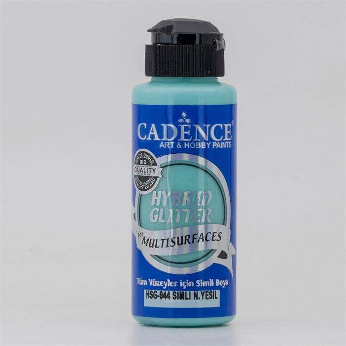 Cadence طلاء كادينس هايبرد أكريليك لامع متعدد الأسطح 120 مل N.green Hsg044