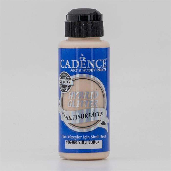 Cadence طلاء أكريليك لامع متعدد الأسطح من كادينس هايبرد 120 مل سالمون Hsg094