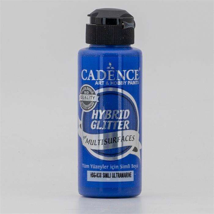 Cadence طلاء كادينس هايبرد أكريليك لامع متعدد الأسطح 120 مل ألترامارين Hsg038