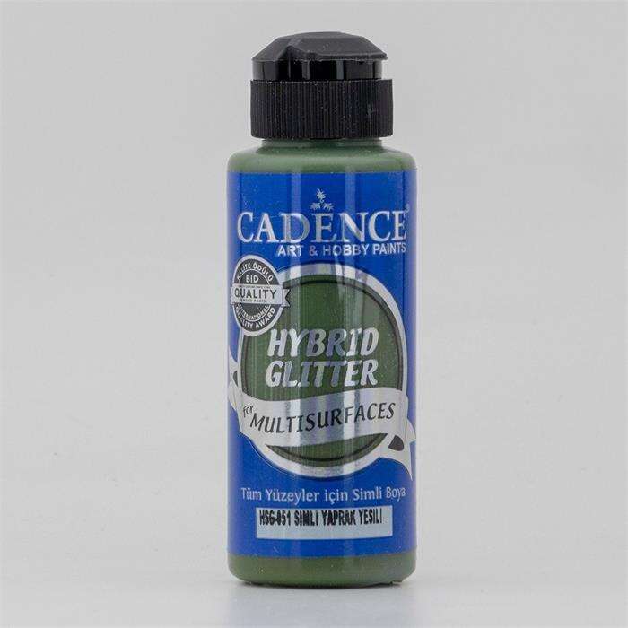 Cadence طلاء أكريليك لامع متعدد الأسطح كادينس هايبرد 120 مل أخضر ورقي Hsg051
