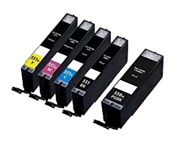 Canon خرطوشة كانون 551xl الصفراء المتوافقة
