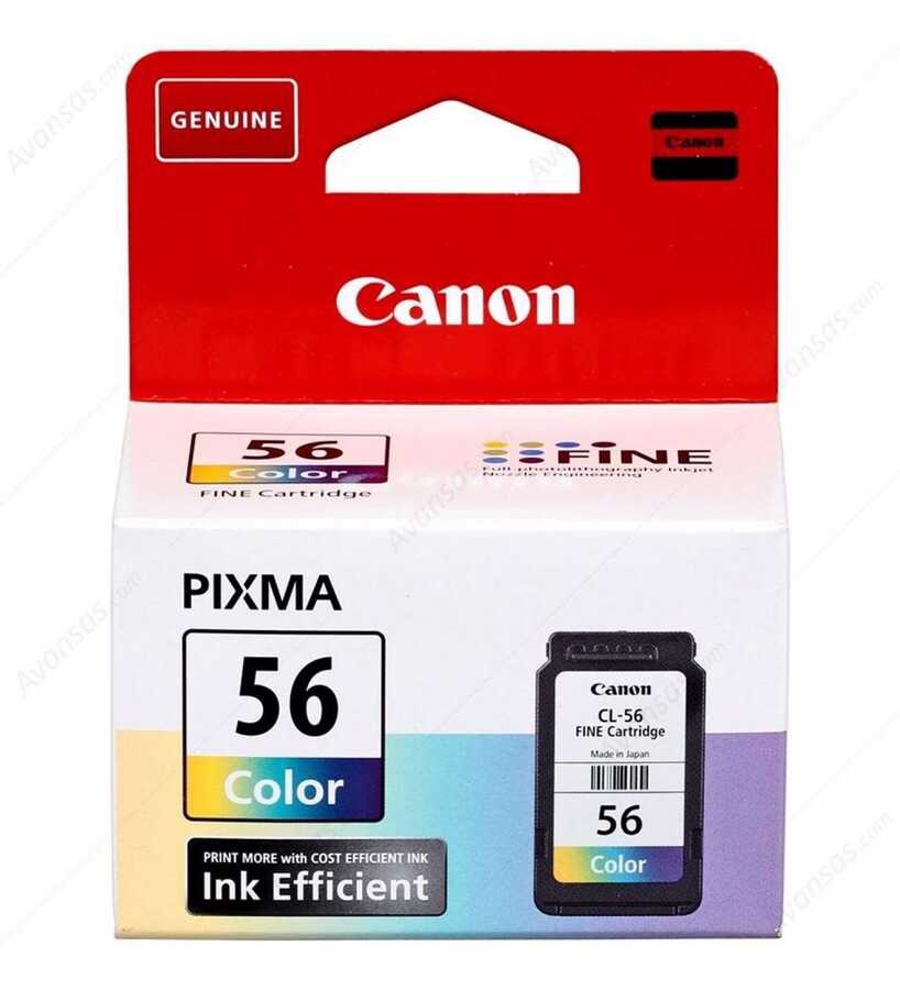 خرطوشة ألوان Canon Pixma E304 Cl-56