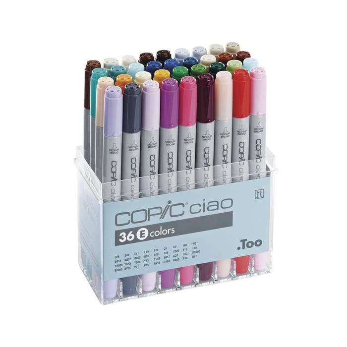 Copic مجموعة كوبيك تشاو مع E36