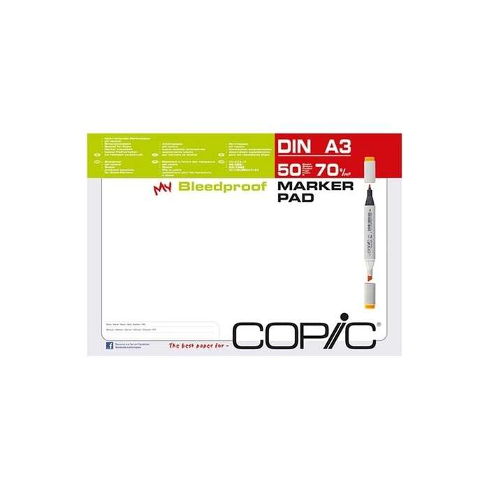 Copic كوبيك ماركر باد A3 70 جم 50 ورقة