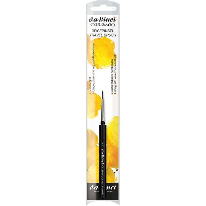 Da Vinci فرشاة ألوان مائية من سلسلة دافنشي 1593tp Casaneo رقم:2