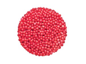 GUSTO دكتور. جوستو 2 مم خرز أحمر 90 جرام