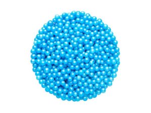 GUSTO دكتور. جوستو 4 مم خرز أزرق 250 جرام