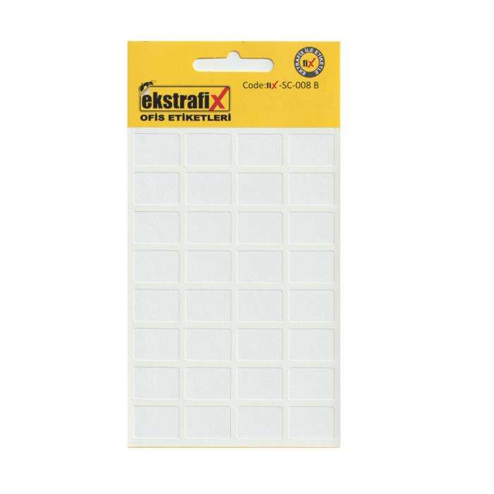 Ekstrafix بطاقة اكسترا فيكس للمكتب مقاس 12x17 ملم 10 ورقات