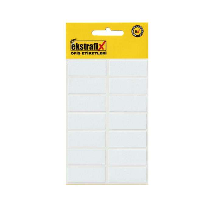 Ekstrafix بطاقة اكسترا فيكس للمكتب مقاس 15x36 ملم 10 ورقات