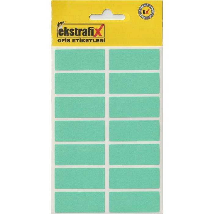 Ekstrafix بطاقة اكسترا فيكس للمكتب باللون الأخضر مقاس 15x36 ملم 5 صفحات