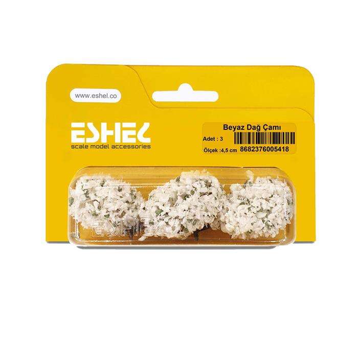 Eshel موديل ايشيل صنوبر جبلي ابيض 3 قطع 4.5 سم رقم:8682376005418