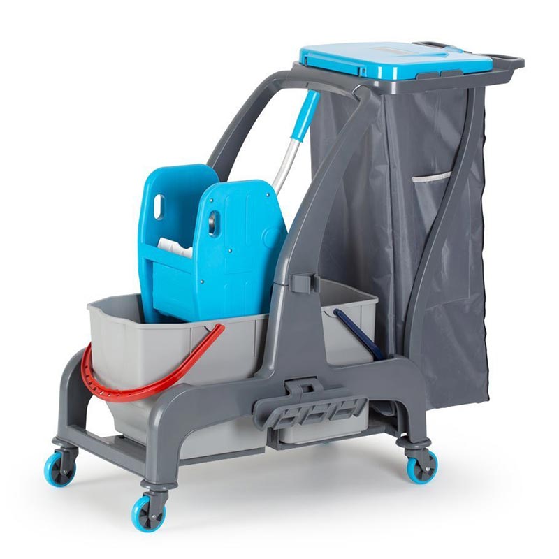 مجموعة تنظيف دلو الضغط Fantom Procart Jet 735s مع وحدة تجميع القمامة