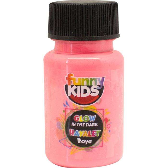 Funny Kids Glow In The Dark Ghost Paint 50 سم مكعب وردي (طلاء متوهج في الظلام)