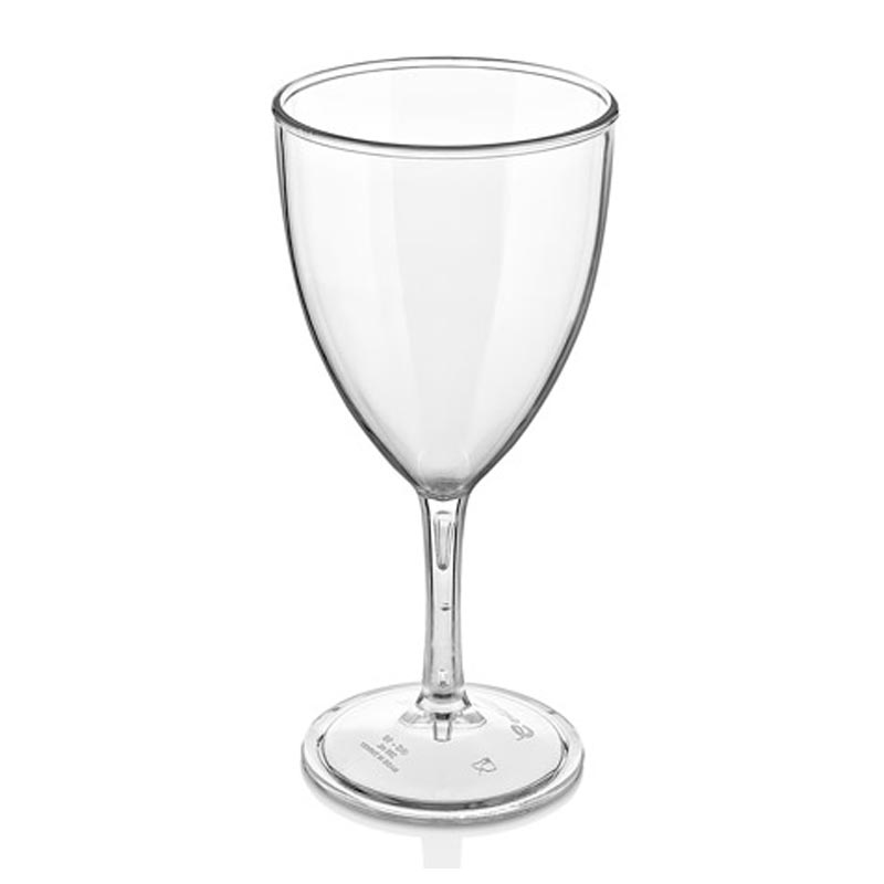 GastroCups جاستركوبس زجاج، 280 مل، بولي كربونات، شفاف