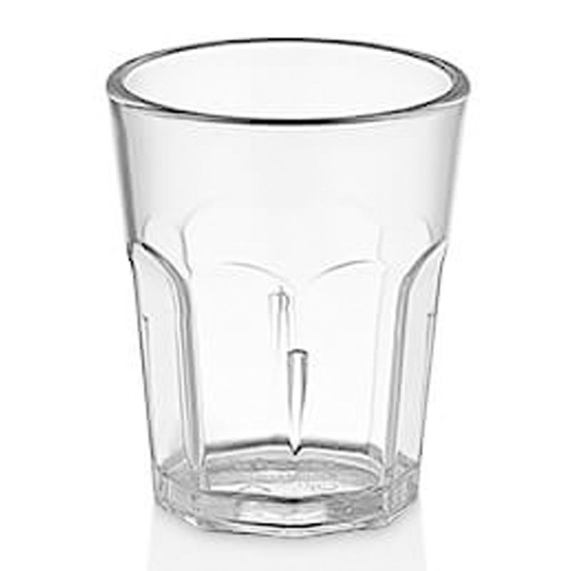 GastroCups جاستركوبس كأس زجاجي، 40 مل، بولي كربونات، شفاف