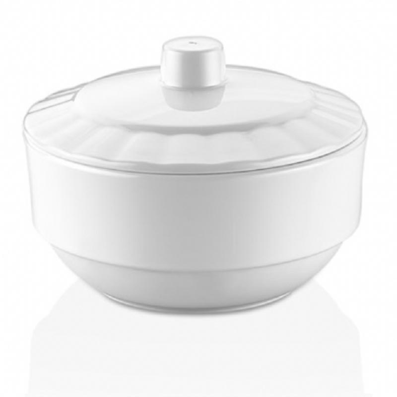 GastroPlast وعاء سكر بولي كربونات بغطاء من جاستروبلاست Gp-js12، 12 سم