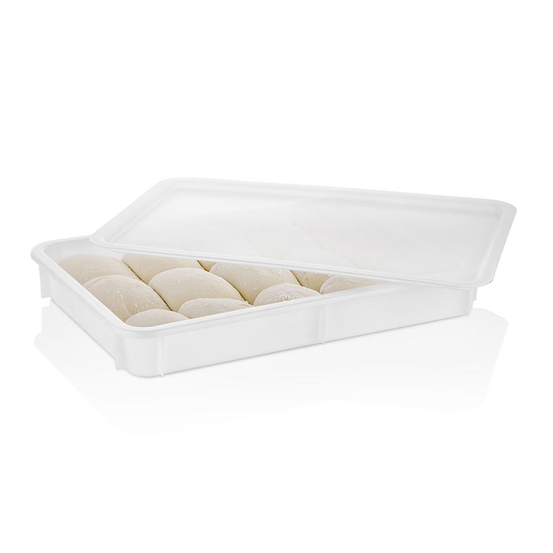 GastroPlast جاستروبلاست Gphpe-75 علبة عجينة بيتزا بولي إيثيلين Pe 600x400x75 مم