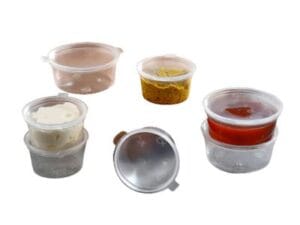 GastroPlast جاستروبلاست Gsd-120 كوب صلصة بولي بروبلين للاستعمال مرة واحدة، 120 سم مكعب، 1000 قطعة