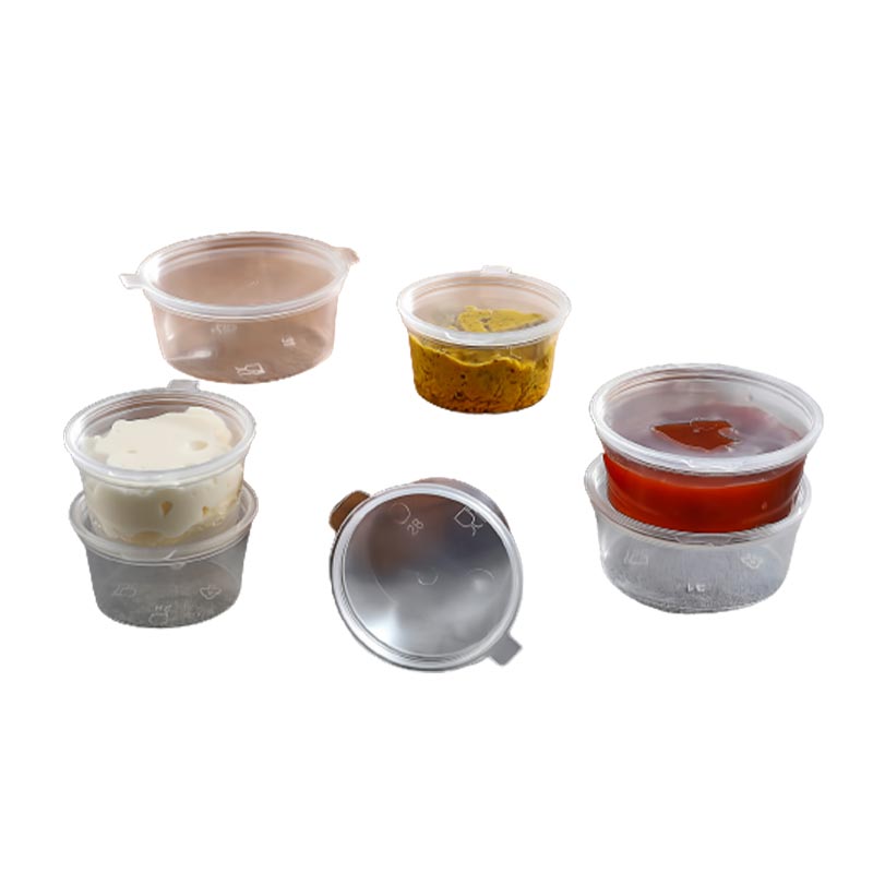 GastroPlast جاستروبلاست Gsd-60 كوب صلصة بولي بروبلين للاستعمال مرة واحدة، 60 سم مكعب، 1000 قطعة