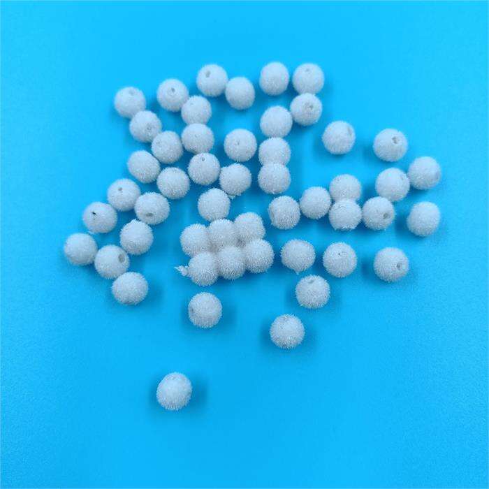 Gvn Art Model 1:500-1:1000 خرز مخملي خشبي بمقياس 6 مم 50 قطعة أبيض