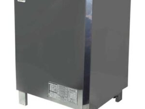 FINTECH موقد ساونا Fintech Club 10,5 كيلو وات مع لوحة تحكم خارجية أسود 10-15 متر مكعب