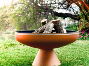 POOLLINE مدفأة الحديقة التي تعمل بحرق الأخشاب من Poolline Helen