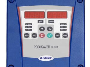 POOLLINE جهاز القياس والتحكم Poolline Poolsaver Tetra Ph-orp، لوحة الجرعات الكيميائية لحمام السباحة