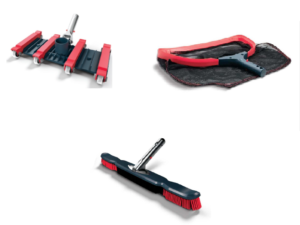 POOLLINE مجموعة معدات تنظيف حمامات السباحة من سلسلة Poolline Revo